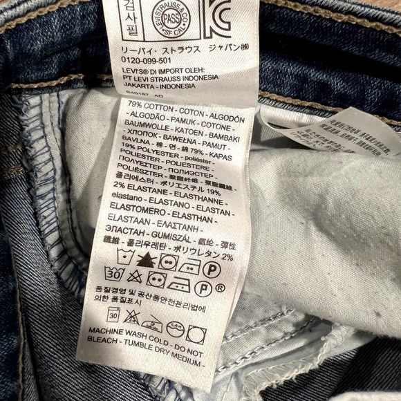 LEVI'S Mid Rise Skinny Jeans - Picture 10 of 10